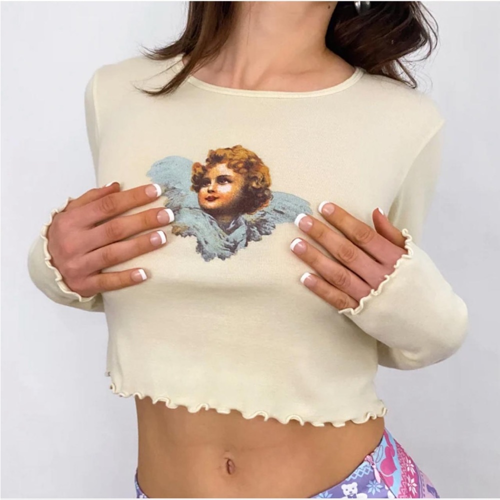 Urban Outfitters Truly Madly Deeply Los Angeles Angel Top 😇